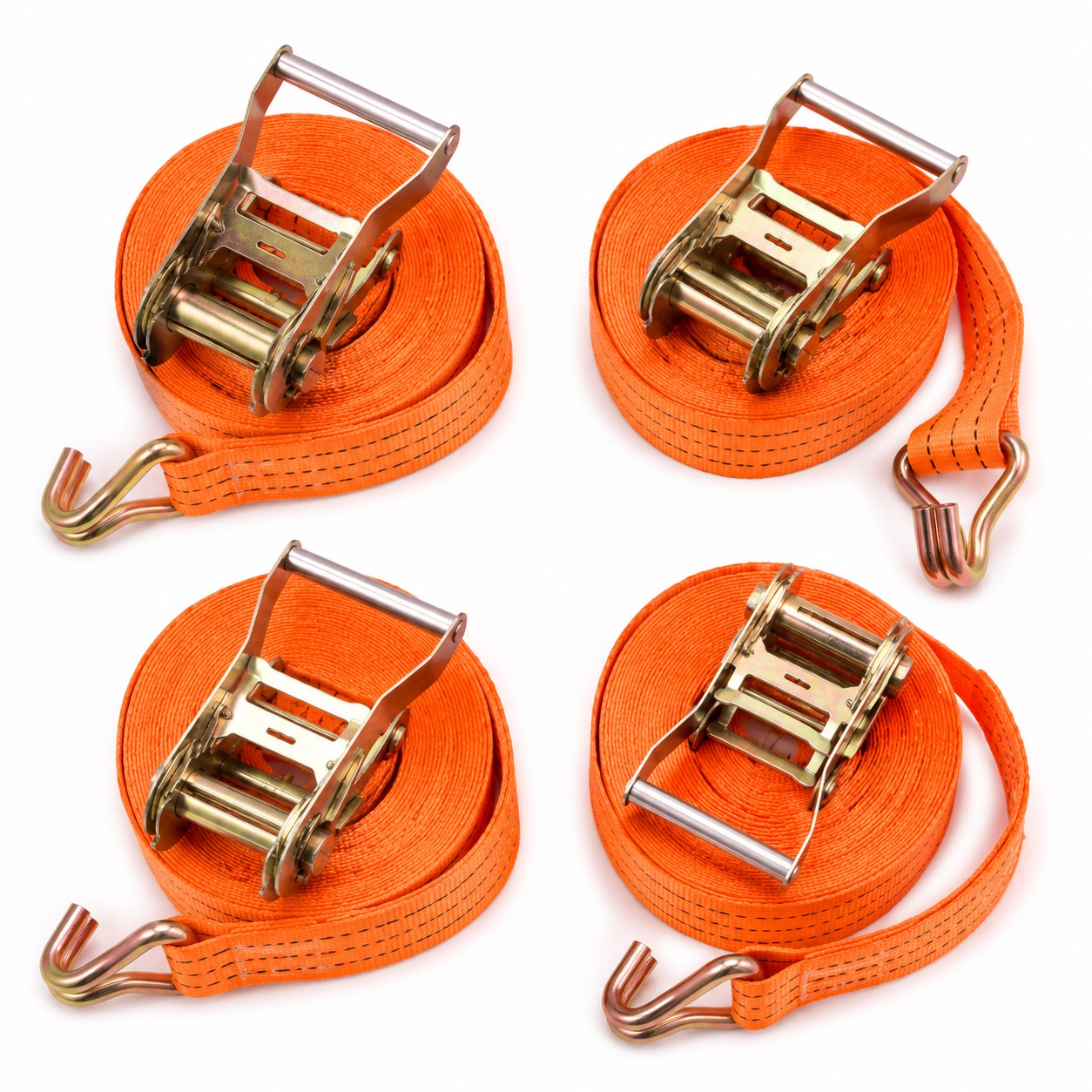 Ratchet Tie-Down Straps x4